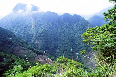 Riding in Taroko Gorge - Photo by Dennis Flood